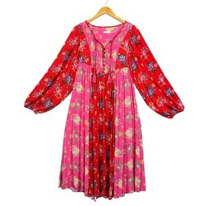 spell yellow rose boho midi dress SPELL & THE GYPSY COLLECTIVE Yellow Rose Boho Midi Dress Size M SP11